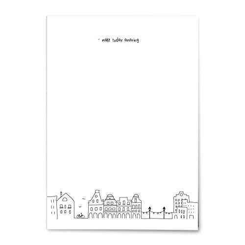 Odernichtoderdoch Notizblock | Make today amazing | A5-50 Blatt - Abreißbar - Blanko