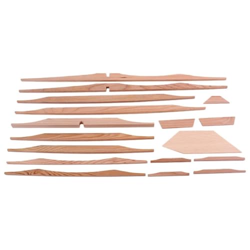 17pcs Spruce 41 Wood Kit Brace Inch for Acoustic Guitar Luthier