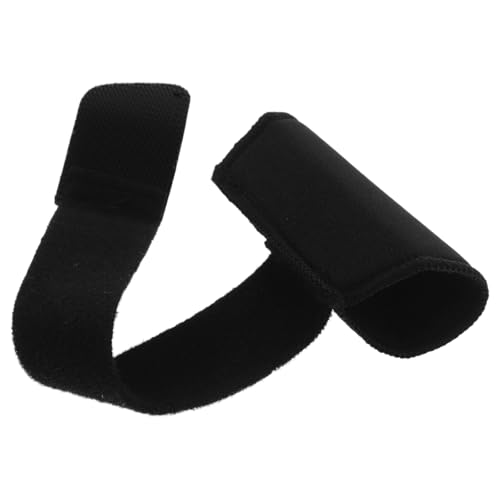 FOMIYES Finger Sleeve for Sports Finger Splint Band Black Breathable