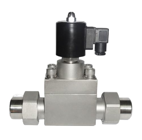 Électrovanne haute pression inox DN10 étanchéité absolue sous 20MPa pour circuit hydraulique