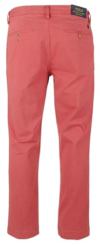 POLO RALPH LAUREN Men's Stretch Slim Fit Chino Pants Nantucket Red 36WX32L2