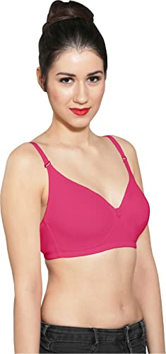 Image of Ingrid Everyday Women's Bra Non Padded & Wire Free Cotton Lycra Blend Bra Full Coverage with Regular Back in
