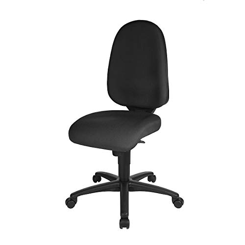 Preisvergleich Produktbild Bürodrehstuhl / Rückenlehnenhöhe 550 mm / Schwarz / Topstar