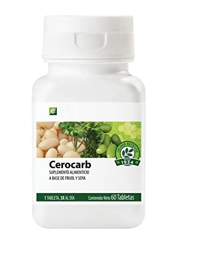 Proteínas, Suplemento Alimenticio Cerocarb, 60 Tabletas de Origen Orgánico.