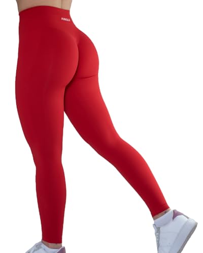 AUROLA Workout Leggings for Women Seamless Scrunch Tights Tummy Control Gym Fitness Girl Sport Active Yoga Pants