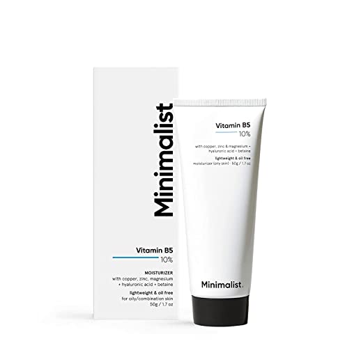 Minimalist 10% Vitamin B5 Gel Face Moisturizer For Oily & ...