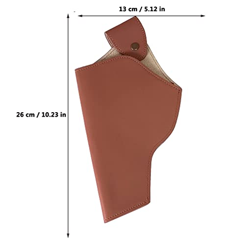 Cos Cowboy Gun Belt And Holster Masquerade Cowboy Vintage Belt & Gun Holster (Belt & Right Holster) #TOP6