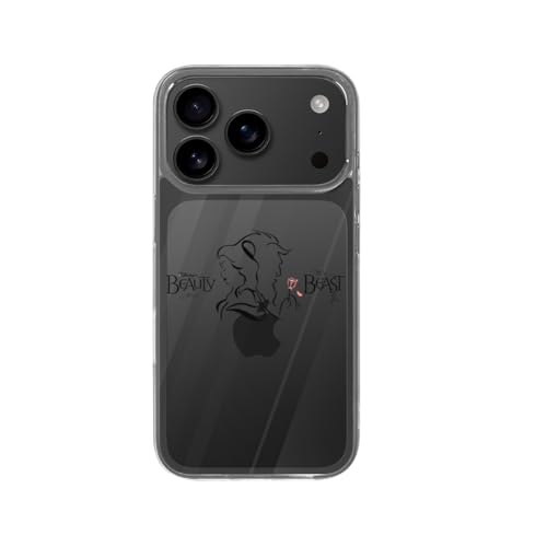 IPhone17Pro用ケース 美女と野獣 アイフォン17Pro用カバー TPUカバー スマホケース 薄型 軽量 透明シェル 耐久性 おしゃれ ワイヤレス充電対応