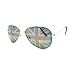 SA106 British England Flag In-pint Pilot Sunglasses