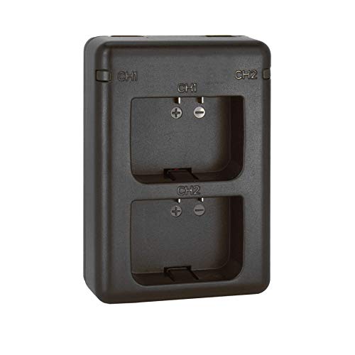 Caricabatterie doppio USB Compatibile con Garmin Virb XE Actioncam