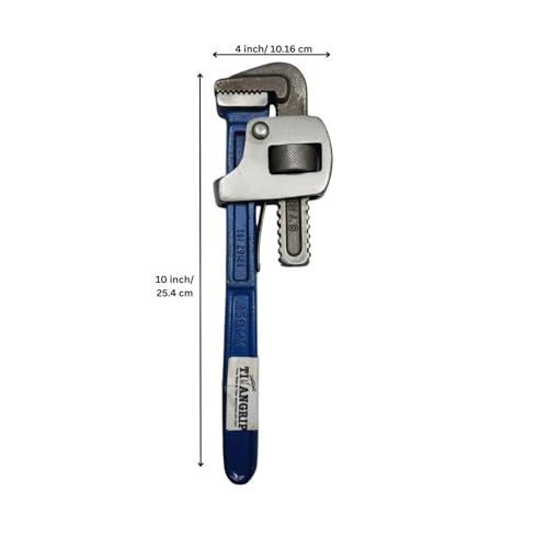 Image of Plumbing Tool Set, 3-Piece Combo with Pipe Wrench, Water Pump Plier, Screw Wrench