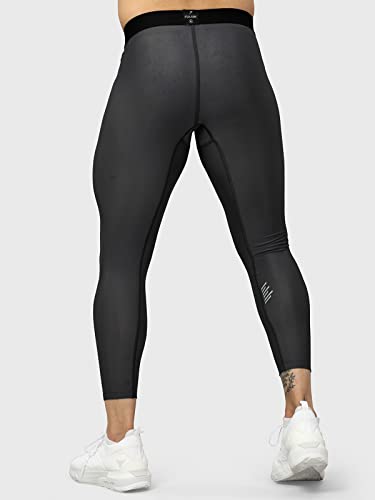 Image of FUAARK Men's Nylon Skinny fit Compression Pants Tights