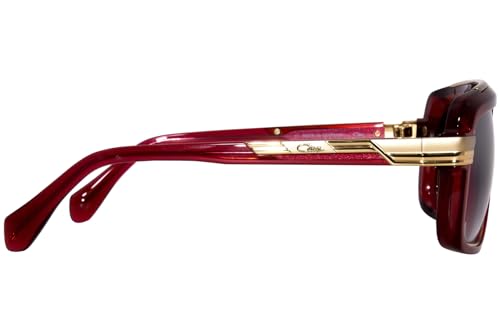 Cazal Legends 678 004 Sunglasses Men's Red/Gold/Grey Gradient Pilot 59mm3