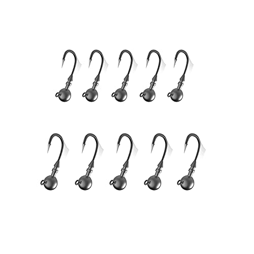 Jigs Head 1/4 Oz 7 Grams, 2/11 Oz 5 Grams