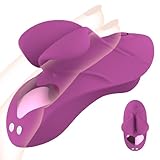 G-Punkt-Vibratoren, Finger Vibrator mit Klitorisstimulation für Frauen mit 9 VibrationModi, Klitoris Stimulator, Mini Vibration für Frauen Sexspielzeug für Paare