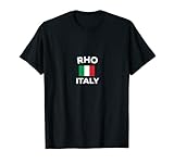 rho italia italia bandiera italiana città turistica souvenir regalo maglietta