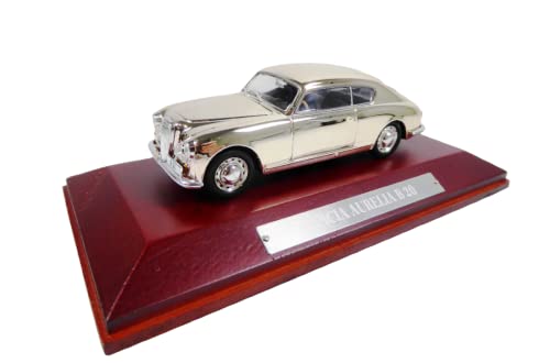 OPO 10 - Collectible and decorative miniature car 1/43 compatible with LANCIA AURELIA B20-114, Silver