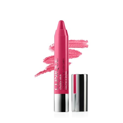 Clinique Chubby Stick Tinted Lip Colour Balm | With Shea Butter | Moisturizing + Hydrating | Natural-Looking Lip Tint Bursting Blossom
