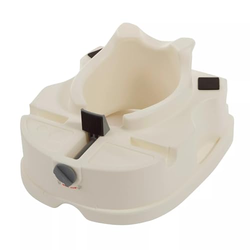 Asiento elevado para inodoro Cardinal Health con abrazadera, 5.5 pulgadas, soporte de 300 libras, paquete de 3 miniatura 3