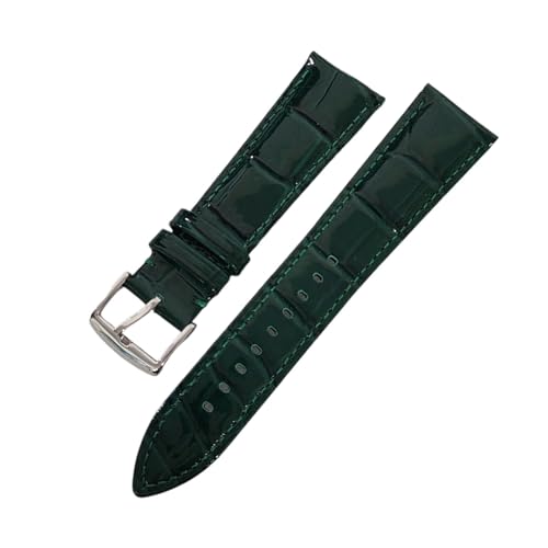LuxeMetals 41mm VK61 Chronograph Watch Case with Strap and Hands - Compatible with 34.5mm Dial for Quartz Movement(A12 Green Texture)