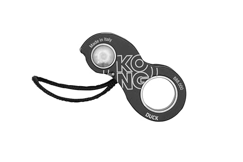 Kong Duck Seilklemme, schwarz