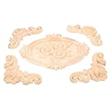 Unbemalte onlay-applikation: exquisite intarsien: jedes stück holzeinlagen sorgfältig zoll für zoll mit exquisiten details geschnitzt. sie können seine zartheit spüren, wenn sie ihn langsam berühren.