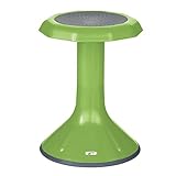 ECR4Kids ACE Active Core Engagement Wobble Stool, 18-Inch Seat Height, Flexible Seating, Grassy Green