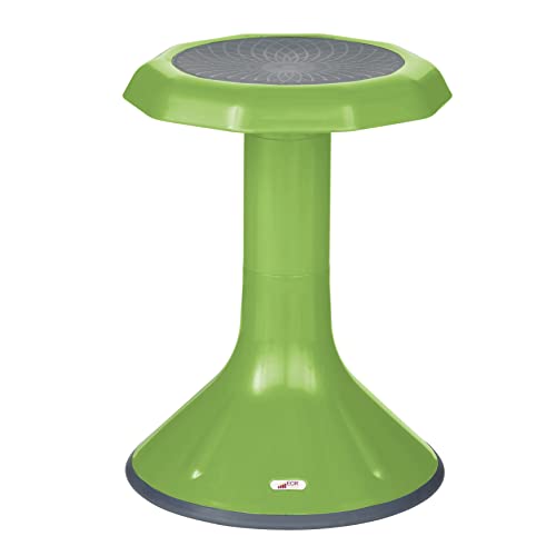 Image of ECR4Kids ACE Active Core Engagement Wobble Stool, 18-Inch Seat Height, Flexible Seating, Grassy Green