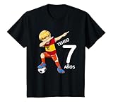 Camiseta de Futbol Espana de Cumpleaños de 7