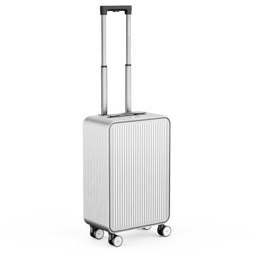 New Trip Unisex's Front, one-Touch Opening, can be Fixed at Any Angle Like a Laptop, Silver, S??????????