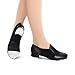 Theatricals Adult Slip-On Tap Shoes Black 10.0 T9100