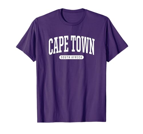 College Style Cape Town South Africa Souvenir Gift T-Shirt