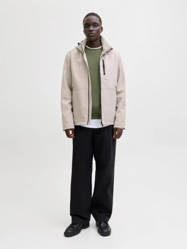 JACK & JONES Herren JJEBRADLEY Sweat Crew Langarm Sweater, Dusty Olive, XS 3