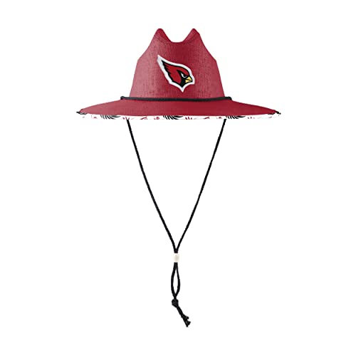 Image of FOCO Men's NCAA College Team Logo Floral Straw Sun Hat