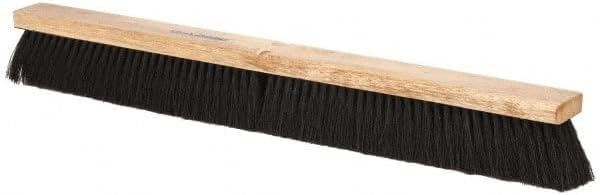 Push Broom Head with Coco/Tampico/PVC & Horsehair Blend Bristles:30 Wide