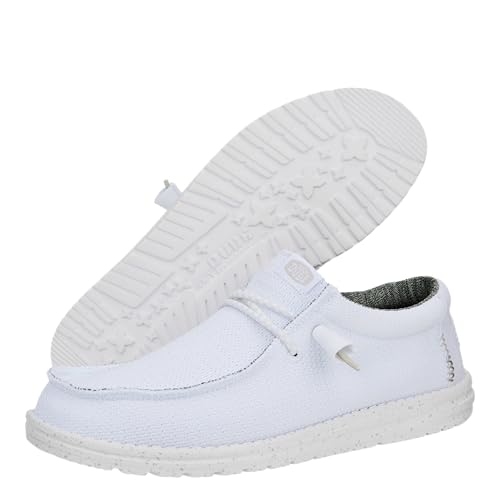 Image of HEYDUDE Men's Wally Sport Mesh Slip On Loafer | Elastic Laces