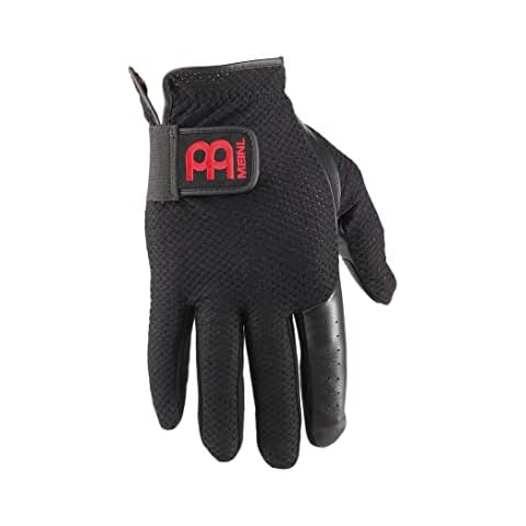 Meinl Gants de batteur Médium Noir Cover