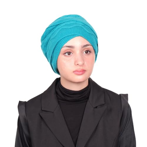 100% Merino Wool Mu Lan Merino Hoodie | Versatile Cap Beanie Hat Scarf Shawl Turban | Instant Pull on Shoulder Wrap4
