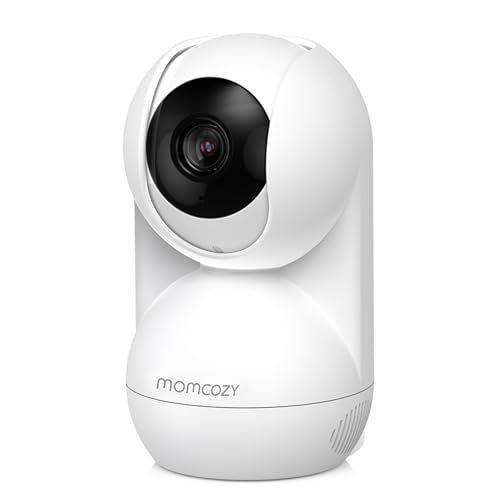 Momcozy Baby Monitor BM03 Add-on Camera Unit, Full HD 1080P Resolution, Addable SD Card, Pan-Tilt-Zoom Camera, Baby Monitor Camera Easy to Pair?Not Compatible BM01 Baby Monitor?