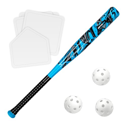 Ortiz34 Grand Slam Graffiti Plastic Bat Set (Blue)