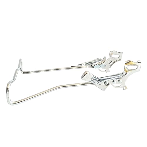 Bicycles Double Kickstand Adjustable Bike Center Mount Stand Nonslip Rear Mount Mountain Bike Cycle Parking Rack