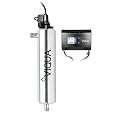 VIQUA D4 Premium w/LCD Screen Home Stainless Steel Ultraviolet Water System - 12 GPM 120V 50W