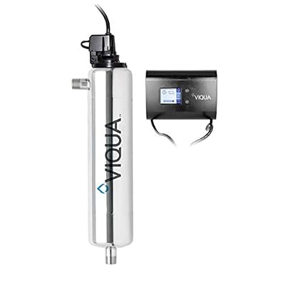 VIQUA D4 Premium w/LCD Screen Home Stainless Steel Ultraviolet Water System - 12 GPM 120V 50W