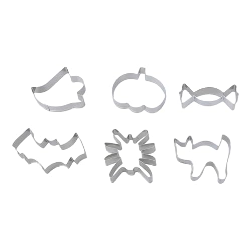 6 formine per biscotti in acciaio inox taglierina per biscotti taglierina per biscotti strumento di cottura dolci