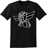 yuprincipal Grandizer Men's Black T-Shirt Unisex Tee Clothing L