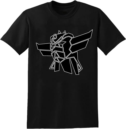 yuprincipal Grandizer Men's Black T-Shirt Unisex Tee Clothing L