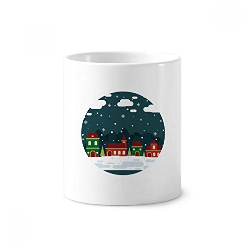 Cadeau maison céramique arbre de neige mug blanc 350ml idée originale pour anniversaire