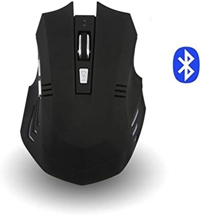 Wireless Mouse, Attoe Ergonomic Portable Bluetooth Gaming Mouse Silent Rechargeable Optic Mouse with 3 Adjustable DPI for PC Laptop Notebook Windows Android Mac OS (Blue)