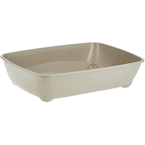 MONTAUR Moderna Cat Litter Tray in Warm Grey Cover