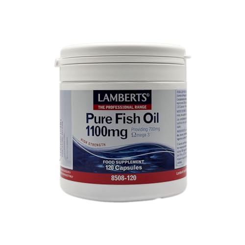 Lamberts Aceite de Pescado 1100 mg - 120 Cápsulas